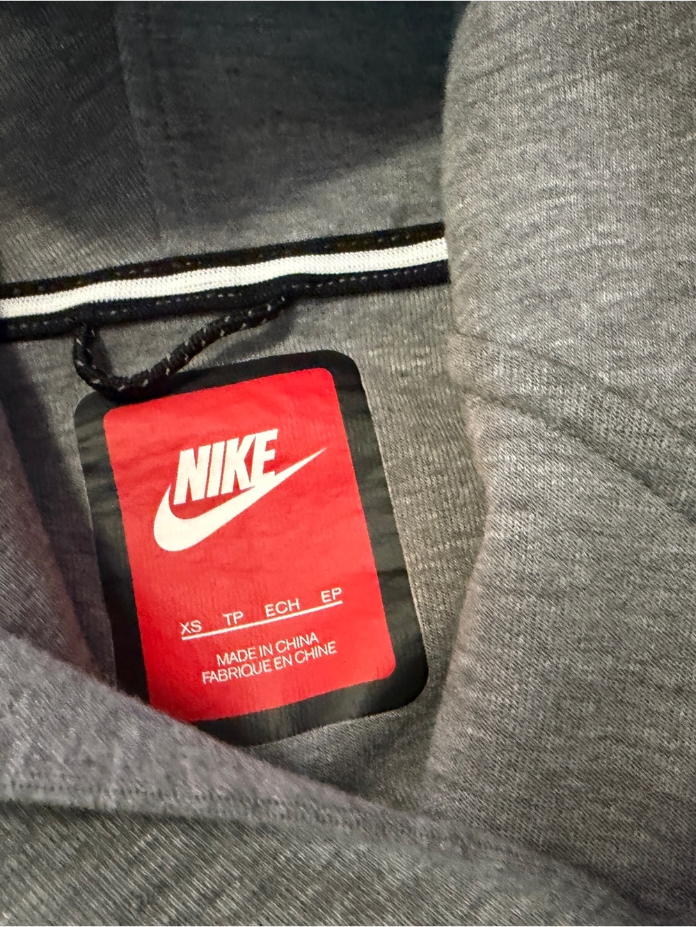 Nike Women’s Tech Hooded Asymmetrical Zip Sweatshirt - Picture 3 of 6